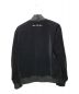 LAST NEST (ラストネスト) VELVET EMBROIDERED VARSITY JACKET ブラック サイズ:記載なしの為実寸参照：14000円