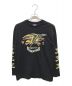 WILDSIDE（ワイルドサイド）の古着「Long Sleeve T-Shirt Tattoo　SS-T93-003」｜ブラック