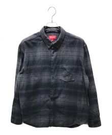 SUPREME（シュプリーム）の古着「Shadow Plaid Flannel Shirt」｜ブラック