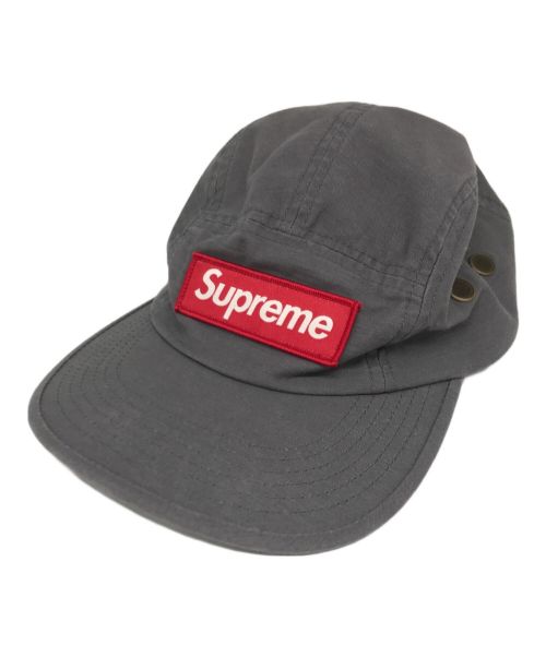 SUPREME（シュプリーム）SUPREME (シュプリーム) Military Camp Cap グレーの古着・服飾アイテム