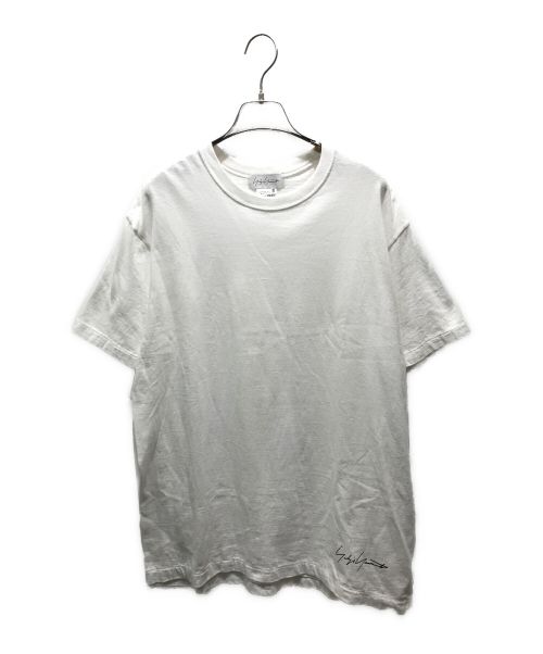 YOHJI YAMAMOTO（ヨウジヤマモト）YOHJI YAMAMOTO (ヨウジヤマモト) 半袖Tシャツ　FZ-T99-050A ホワイト サイズ:3の古着・服飾アイテム