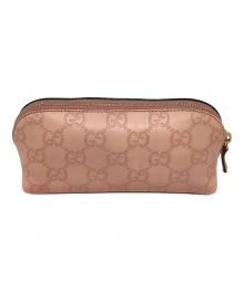 GUCCI（グッチ）の古着「GGロゴエンボス　141811」｜ピンク