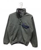 Patagonia SYNCHILLAパタゴニア シンチラ）の古着「Lightweight Synchilla Snap-T Pullover　25580」｜グレー