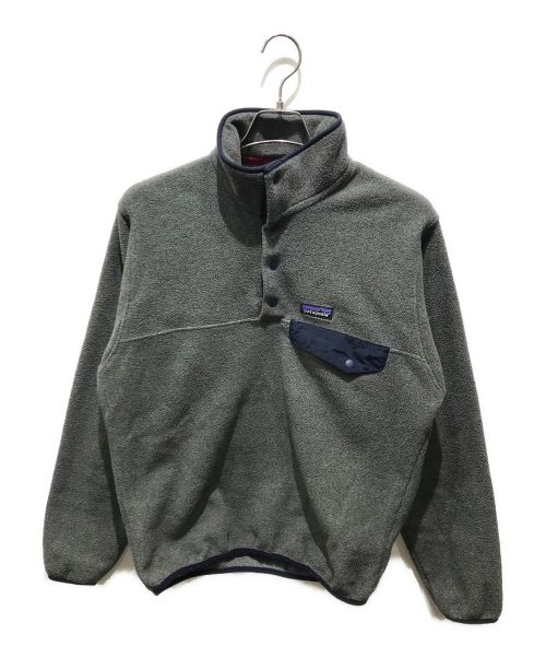 Patagonia SYNCHILLA（パタゴニア シンチラ）Patagonia SYNCHILLA (パタゴニア シンチラ) Lightweight Synchilla Snap-T Pullover　25580 グレー サイズ:XSの古着・服飾アイテム