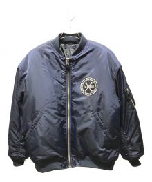 THE BONEZ（ザボーンズ）の古着「MA-1 JACKET　 3rd Edition」｜ネイビー