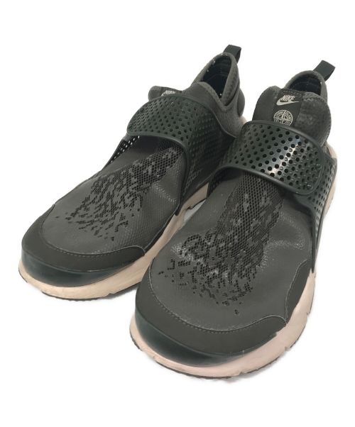 NIKE（ナイキ）NIKE (ナイキ) STONE ISLAND (ストーンアイランド) SOCK DART MID　910090-300 グリーン サイズ:29cmの古着・服飾アイテム