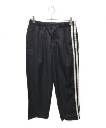 Y-3（ワイスリー）の古着「ELEGANT 3 STRIPE PANTS　HG6082」｜ブラック