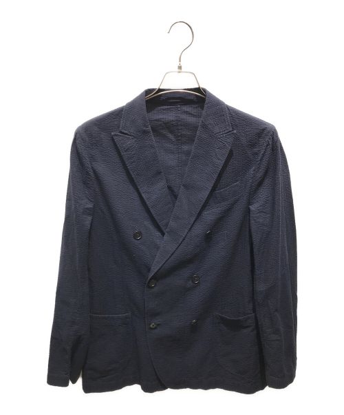 LARDINI（ラルディーニ）LARDINI (ラルディーニ) サマージャケット　JKCM22 ネイビー サイズ:48の古着・服飾アイテム