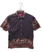 SUPREMEシュプリーム）の古着「Nairobi Shirt　14ss」｜ネイビー