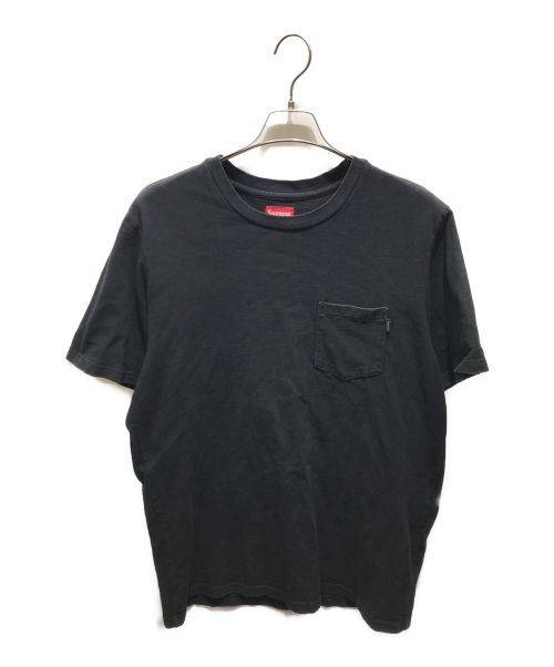 SUPREME（シュプリーム）SUPREME (シュプリーム) ポケットTシャツ ブラック サイズ:Lの古着・服飾アイテム