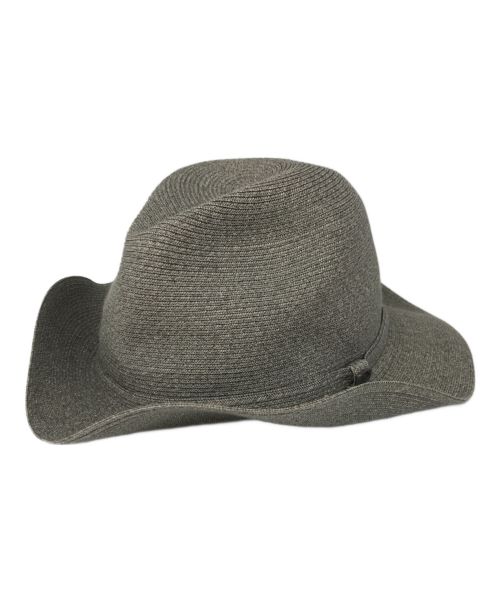 BORSALINO（ボルサリーノ）BORSALINO (ボルサリーノ) ペーパーハット グレーの古着・服飾アイテム