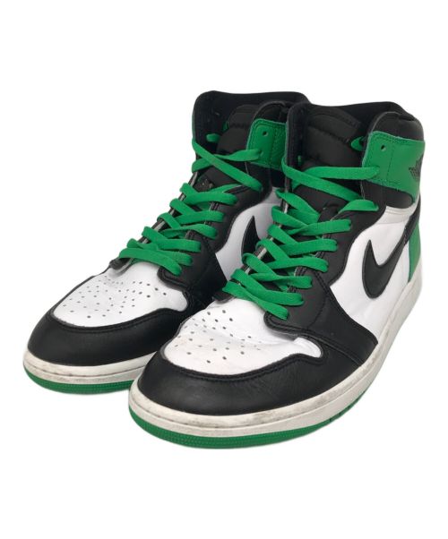 NIKE（ナイキ）NIKE (ナイキ) ハイカットスニーカー　DZ5485-031　Air Jordan 1 Retro High OG　エアジョーダン1レトロハイ ブラック×グリーン サイズ:30㎝の古着・服飾アイテム