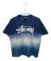 stussy（ステューシー）の古着「ロゴTシャツ」｜ブルー