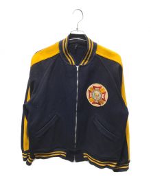 VINTAGE（ヴィンテージ）の古着「アワードジャケット　60s VFW TALONアルミジップ」｜ネイビー