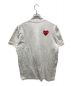 PLAY COMME des GARCONS (プレイ コムデギャルソン) THE NORTH FACE (ザ ノース フェイス) ロゴプリントTシャツ　AE-T202 ホワイト サイズ:XXL：10000円