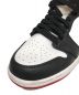 中古・古着 NIKE (ナイキ) Nike Air Jordan 1 Mid　554724-122 ブラック×ホワイト サイズ:27：8000円