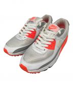 NIKEナイキ）の古着「AIR MAX90 CT4352-103」｜ホワイト×オレンジ