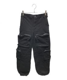 atmos pink（アトモスピンク）の古着「YURIMOS ZIP POKET CARGO PANTS」｜ブラック