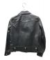 Hysteric Glamour (ヒステリックグラマー) シングルレザージャケット　01171LB01 ブラック サイズ:M：20000円