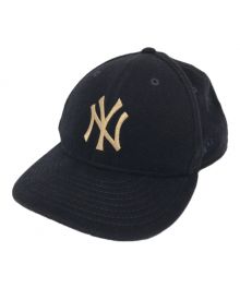 New Era×JOURNAL STANDARD（ニューエラ×ジャーナル スタンダード）の古着「キャップ　pure cashmere」｜ネイビー