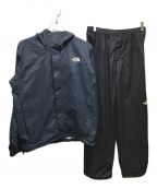 THE NORTH FACEザ ノース フェイス）の古着「Hyvent Raintex Rainsuit　NP61916」｜ネイビー×ブラック