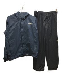 THE NORTH FACE（ザ ノース フェイス）の古着「Hyvent Raintex Rainsuit　NP61916」｜ネイビー×ブラック