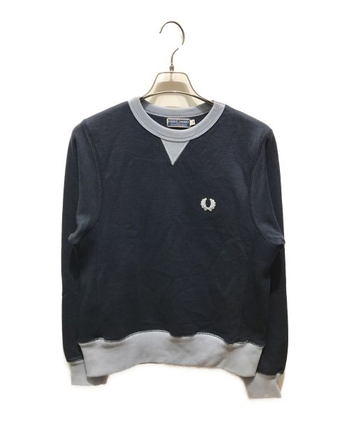 FRED PERRY（フレッドペリー）FRED PERRY (フレッドペリー) クルーネックスウェット　M8304/608/2110/162 ネイビー サイズ:Sの古着・服飾アイテム