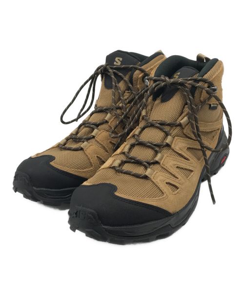 SALOMON（サロモン）SALOMON (サロモン) X WARD LEATHER MID GTX　471818 ブラウン サイズ:25.5㎝の古着・服飾アイテム