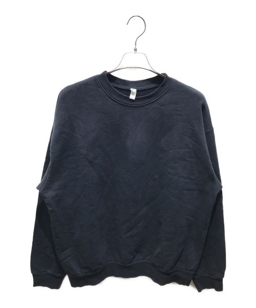 LOS ANGELES APPAREL（ロサンゼルスアパレル）LOS ANGELES APPAREL (ロサンゼルスアパレル) 14oz Garment Dye Heavy Fleece Crewneck ネイビー サイズ:Lの古着・服飾アイテム