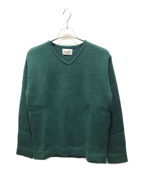 TENDERLOIN（テンダーロイン）TENDERLOIN (テンダーロイン) T-SWEATER グリーン サイズ:Lの古着・服飾アイテム