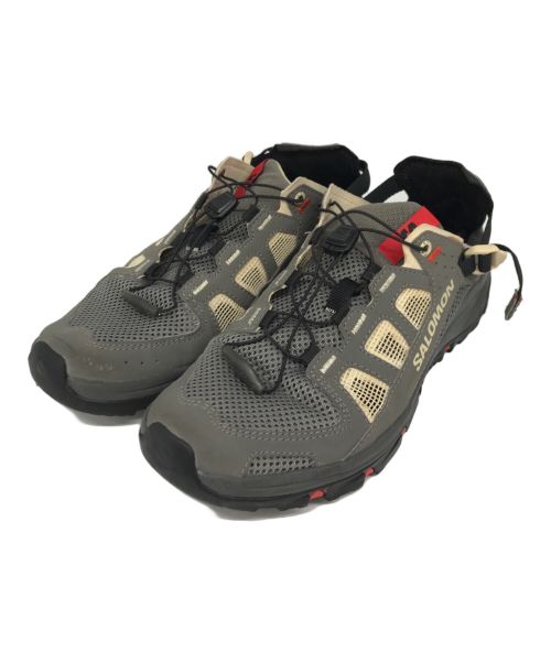 SALOMON（サロモン）SALOMON (サロモン) ローカットスニーカー　Techamphibian 5　471149 グレー サイズ:25.5の古着・服飾アイテム