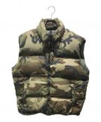 THE NORTH FACEザ ノース フェイス）の古着「Nuptse Down Vest　ND00490」｜カーキ