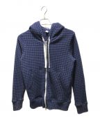 Seagreenシーグリーン）の古着「ONI WAFFLE HOODIE」｜ネイビー