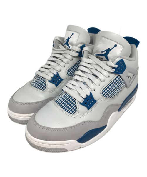 NIKE（ナイキ）NIKE (ナイキ) ハイカットスニーカー　AIR JORDAN 4 RETRO　FV5029-141 ホワイト×ブルー サイズ:28の古着・服飾アイテム