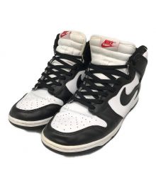 NIKE（ナイキ）の古着「ハイカットスニーカー　Dunk High "Black and White"　DD1869-103」｜ホワイト×ブラック