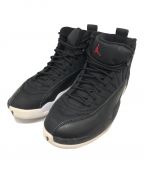 NIKEナイキ）の古着「ハイカットスニーカー　AIR JORDAN 12 RETRO　130690-004」｜ブラック