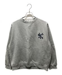 stussy（ステューシー）の古着「ロゴスウェット　OLD STUSSY」｜グレー