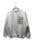 YESEYESEEイエスアイシー）の古着「C-Logo Sweatshirt」｜グレー