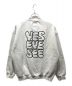 YESEYESEE (イエスアイシー) C-Logo Sweatshirt グレー サイズ:M：7000円