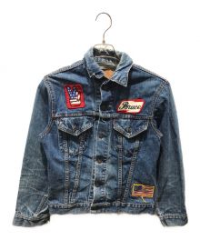 LEVI'S（リーバイス）の古着「4thデニムジャケット　BIGE 不均等V ボタン裏526」｜インディゴ