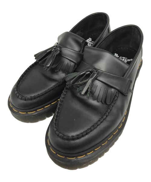 Dr.Martens（ドクターマーチン）Dr.Martens (ドクターマーチン) タッセルローファー ブラック サイズ:7の古着・服飾アイテム