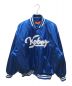 KEBOZ（ケボズ）の古着「SATIN VARSITY JACKET」｜ブルー