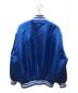 KEBOZ (ケボズ) SATIN VARSITY JACKET ブルー サイズ:XL：6000円