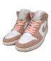 NIKE（ナイキ）の古着「ハイカットスニーカー　FN5215-161　AIR JORDAN 1 MID SE」｜ピンク