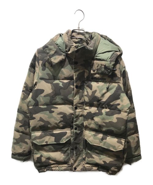 Columbia（コロンビア）Columbia (コロンビア) Rockfall Down Jacket　WE0995 カーキ サイズ:Lの古着・服飾アイテム