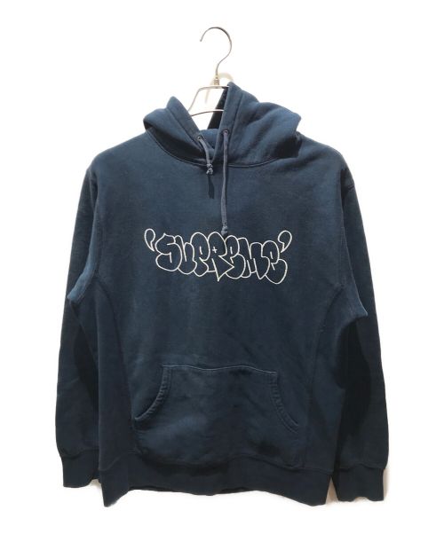 SUPREME（シュプリーム）Supreme (シュプリーム) JA Pullover Hoodie　09AW ネイビー サイズ:Lの古着・服飾アイテム