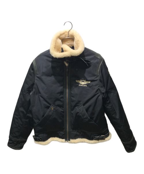 AVIREX（アヴィレックス）AVIREX (アヴィレックス) U.S.A.F. 70TH ANNIVERSARY TYPE B-3 DOWN JACKET　6172150 ブラック サイズ:Lの古着・服飾アイテム