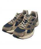 asicsアシックス）の古着「ローカットスニーカー　1201A255　GEL-1130」｜ベージュ×ネイビー