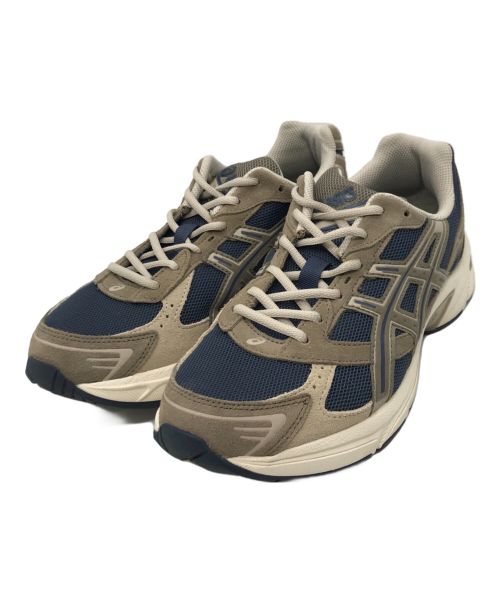 asics（アシックス）asics (アシックス) ローカットスニーカー　1201A255　GEL-1130 ベージュ×ネイビー サイズ:27.5cmの古着・服飾アイテム