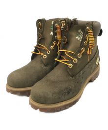 stussy×Timberland（ステューシー×ティンバーランド）の古着「6インチプレミアムブーツ　6131A」｜カーキ